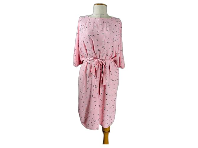 Autre Marque Dresses Pink Viscose  ref.1025781