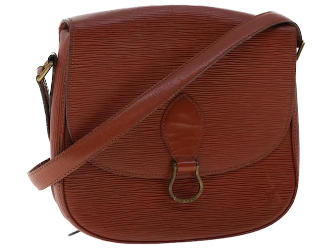 Auth Louis Vuitton Epi Saint Cloud M52197 Women's Shoulder Bag