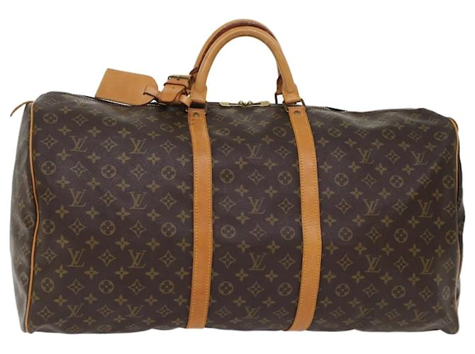 Louis Vuitton Monogram Keepall 60 Boston Bag M41422 LV Auth 46522