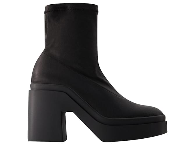 Robert Clergerie Nina1 Botas - Clergerie - Couro - B Preto  ref.1026234