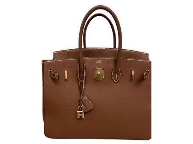 Hermès HERMES BIRKIN 35cm Bijouterie dorée