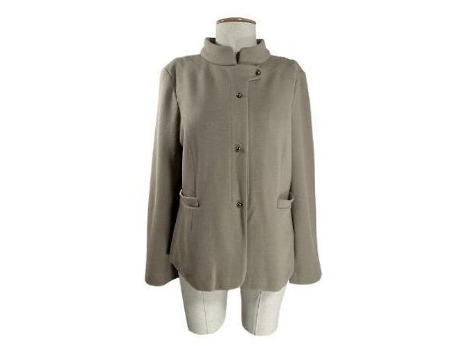 Marc Cain Kurzmantel beige Kaschmir Wolle