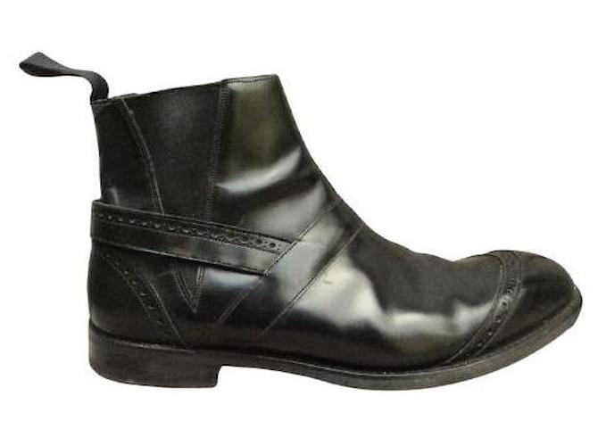 Autre Marque Joseph Cheaney p ankle boots 44 Black Leather  ref.1026464