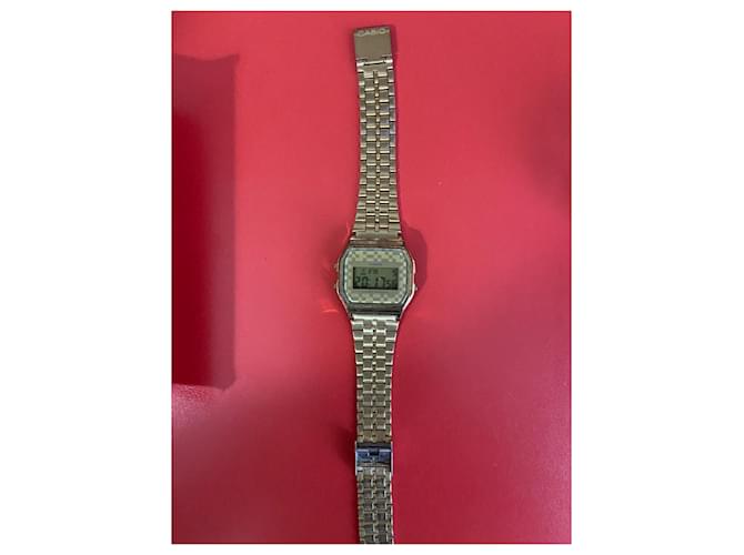 Autre Marque Casio Vintage Gold Watch Golden Steel  ref.1026498