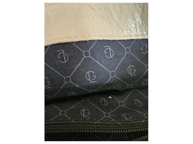 Guy Laroche Handbags Cream Leather  ref.1026507