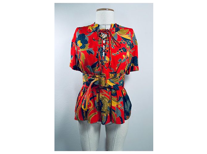 Top de viscose SéZane Multicor