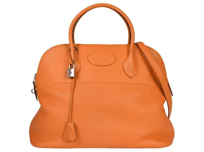 Hermès Hermes Bolide Orange Leather  ref.1026836