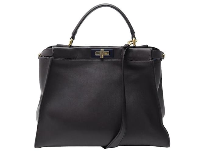 Fendi Black and White FF Baguette Bag - AGL1584 – LuxuryPromise
