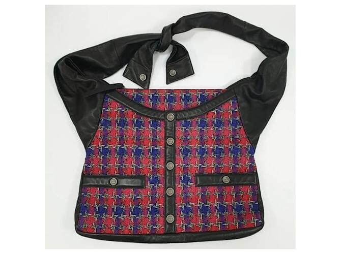 Chanel Multicolor Tweed Leather Girl Crossbody Jacket Bag Multiple colors  ref.1027127
