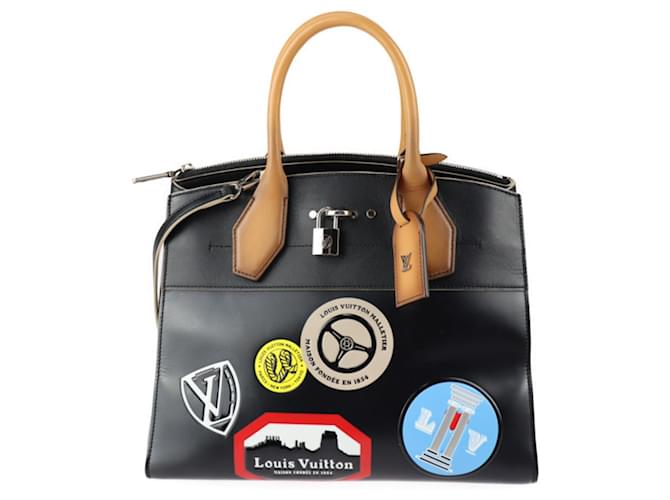 Louis Vuitton Steamer Black Leather  ref.1027287
