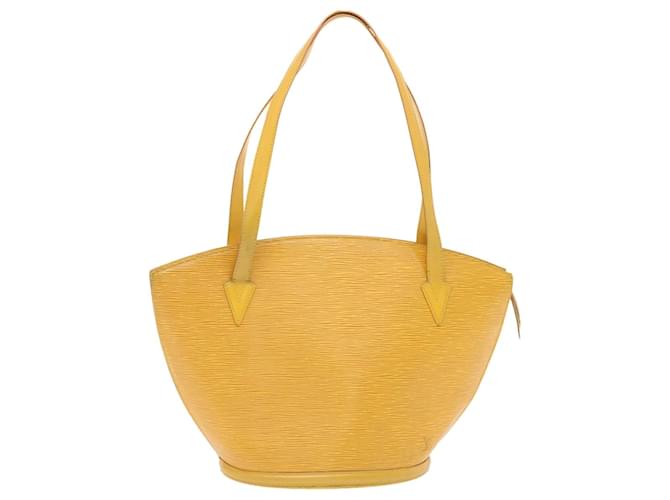 LOUIS VUITTON Epi Saint Jacques Shopping Shoulder Bag Yellow M52269 auth 49571 Leather  ref.1027412