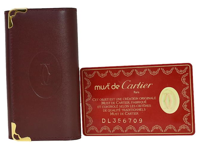 Cartier Must de Cartier Couro  ref.1027521
