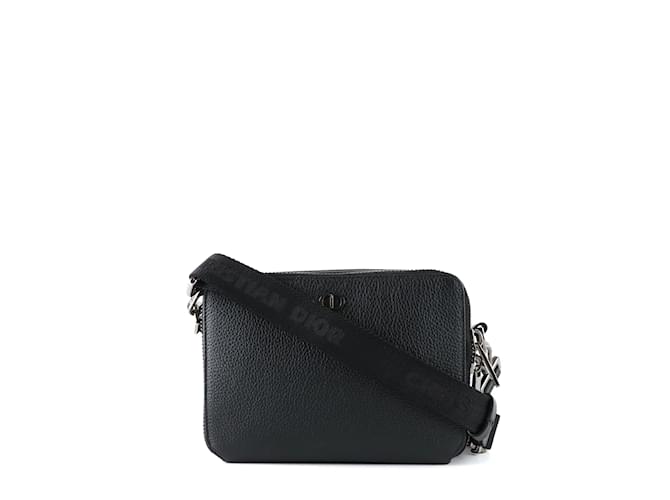 DIOR  Clutch bags T.  leather Black  ref.1027618