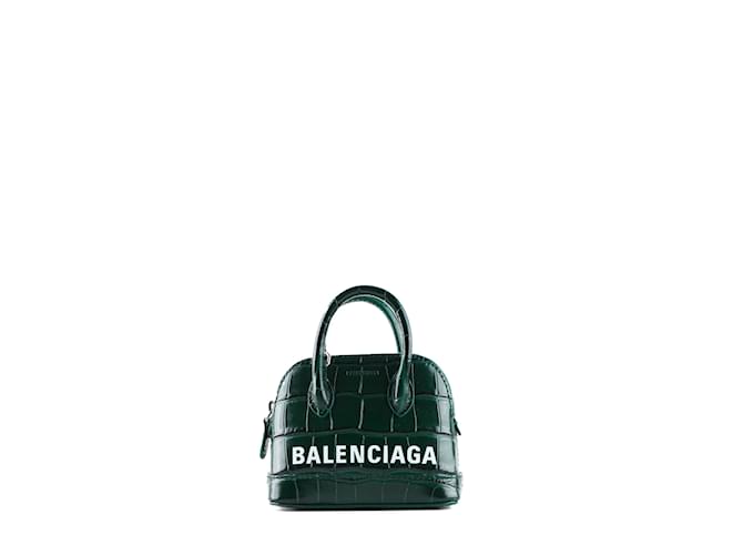 City BALENCIAGA  Handbags T.  leather Green  ref.1027621