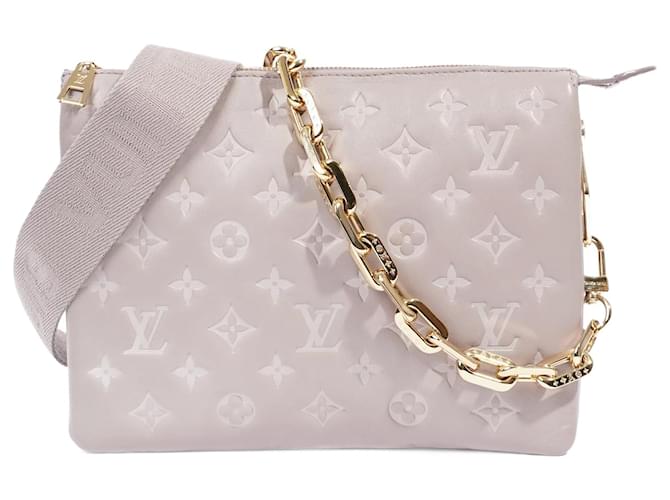Louis Vuitton Coussin mm, Grey, One Size