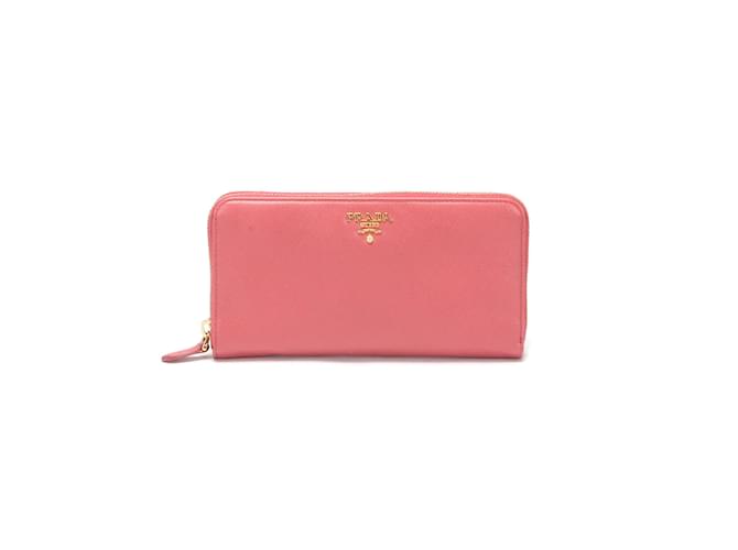 Prada-Tasche aus rosa beige genarbtem Leder ref.144377 - Joli Closet