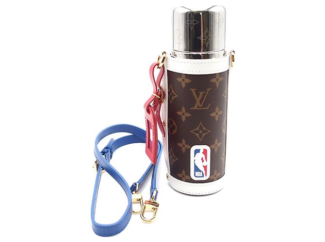 Louis Vuitton Brown x NBA Mongoram Flask Holder
