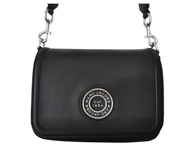 Marc Jacobs Handbags Black Silver hardware Leather  ref.1027926