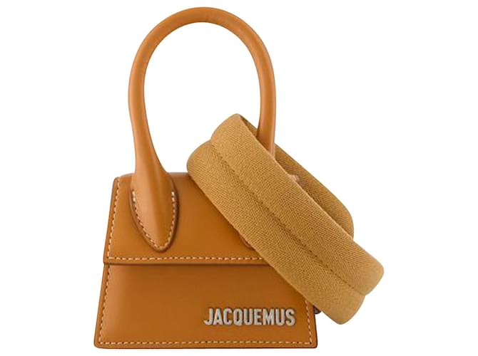 Le Chiquito Bag - Jacquemus - Leather - Light Brown 2 Pony-style calfskin  ref.1028083