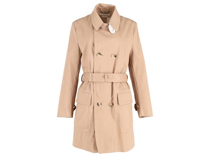 Marc Jacobs Double-Breasted Trench Coat in Beige Cotton  ref.1028112