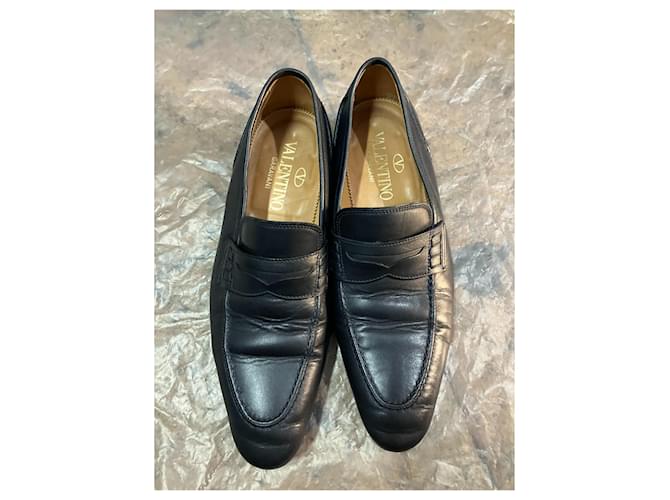 Mocassin discount homme valentino