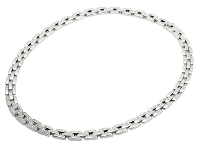 Cartier Maillon panthere Silvery White gold  ref.1028268