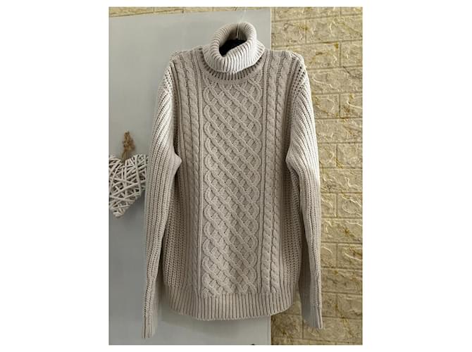 Autre Marque Sweaters Eggshell Wool Acrylic  ref.1028283