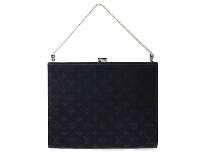 Louis Vuitton Pochette Black Cloth  ref.1028294