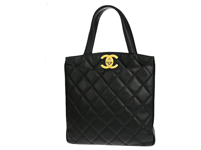 Classique Chanel Matelassé Cuir Noir  ref.1028318