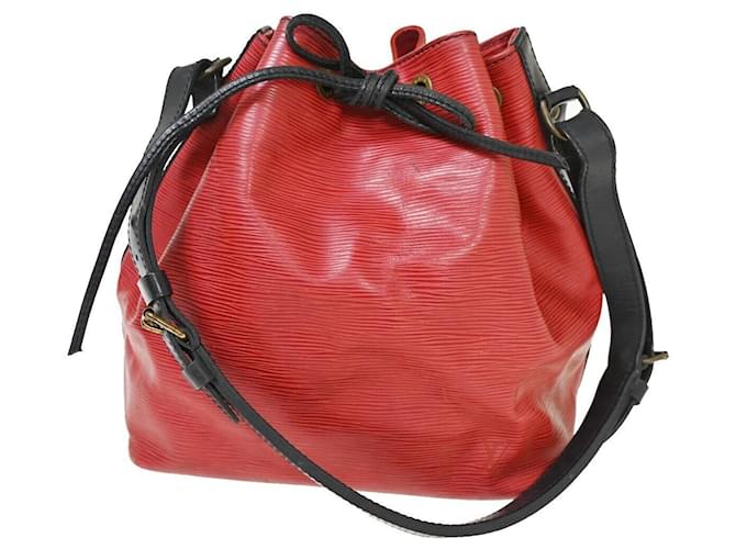 Noe Louis Vuitton Petit Noé Red Leather  ref.1028346