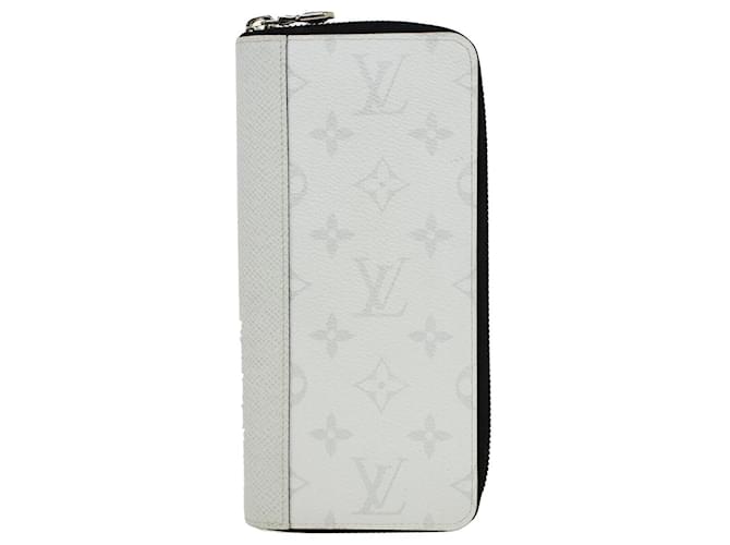 Louis Vuitton Zippy Wallet Vertical White Leather  ref.1028369