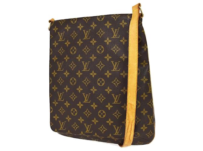 Louis Vuitton Musette Brown Cloth  ref.1028417