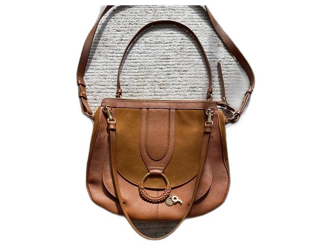 See by Chloé Borsa a mano con tracolla e tracolla Caramello Cammello