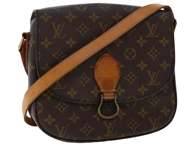 LOUIS VUITTON Damier Ebene Geronimos Shoulder Body Bag N51994 auth