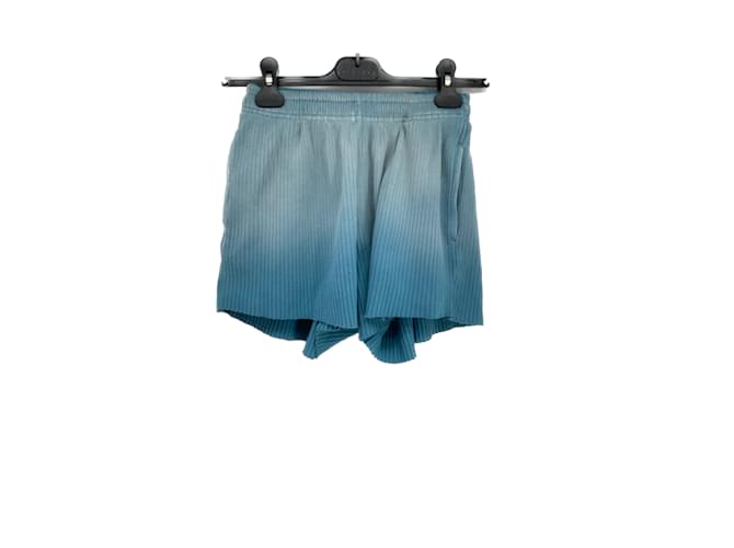 Autre Marque Pantalones cortos MADHAPPY.Algodón Internacional XS Azul  ref.1029018