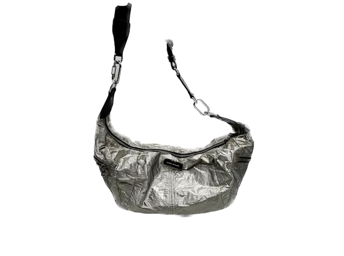 ISABEL MARANT  Handbags T.  leather Silvery  ref.1029036