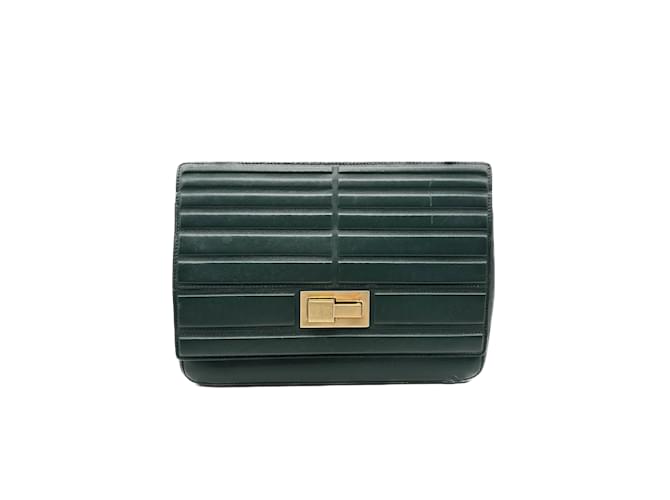 ELIE SAAB  Handbags T.  leather Green  ref.1029041