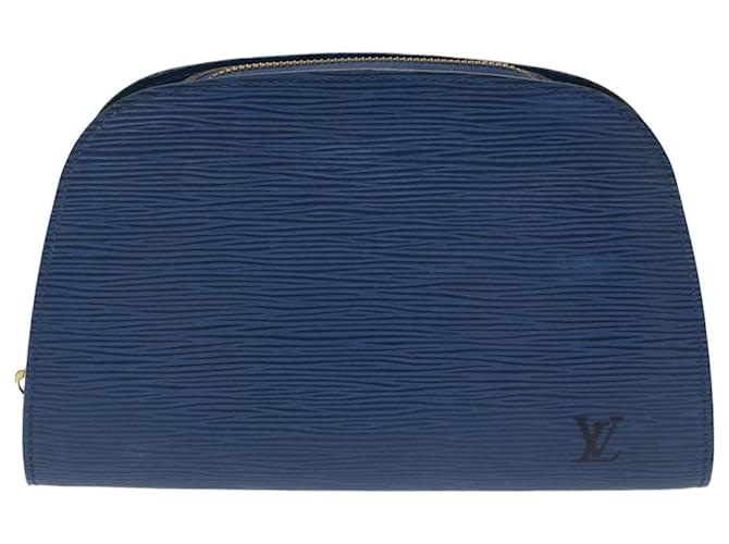 Louis Vuitton Dauphine Blue Leather  ref.1029149