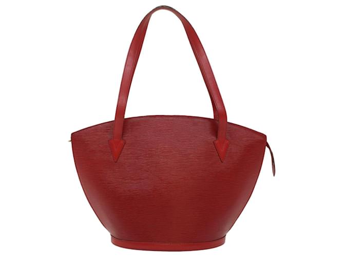 Louis Vuitton Saint Jacques Red Leather  ref.1029151
