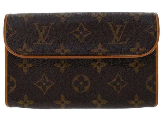 Louis Vuitton Florentine Brown Cloth  ref.1029162