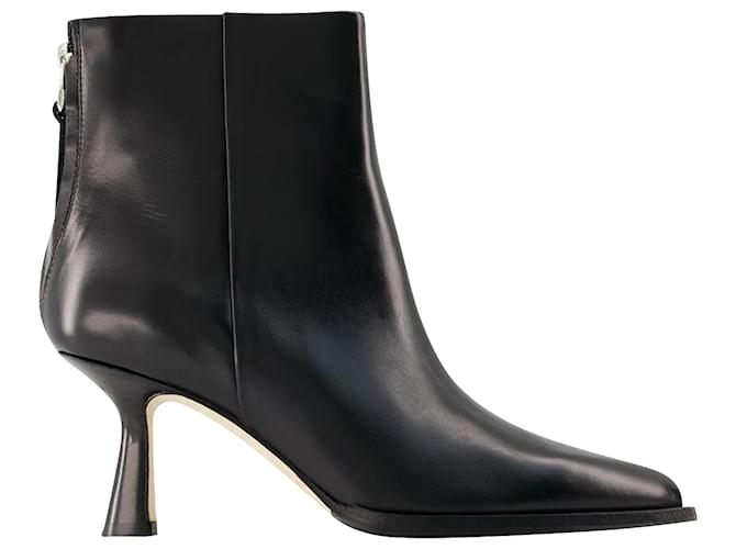 Kala Ankle Boots - Aeyde - Leather - Black Pony-style calfskin  ref.1029310