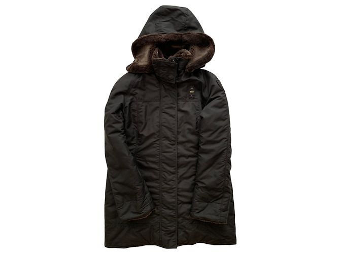 Blauer Down coat in black