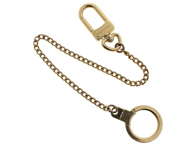 LOUIS VUITTON Chainne Anneau Cles Key Ring Gold Tone M58021 LV Auth th3876 Metal  ref.1029595