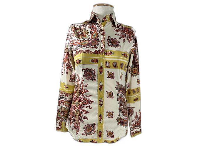 Camicia Etro in cotone Multicolore 
