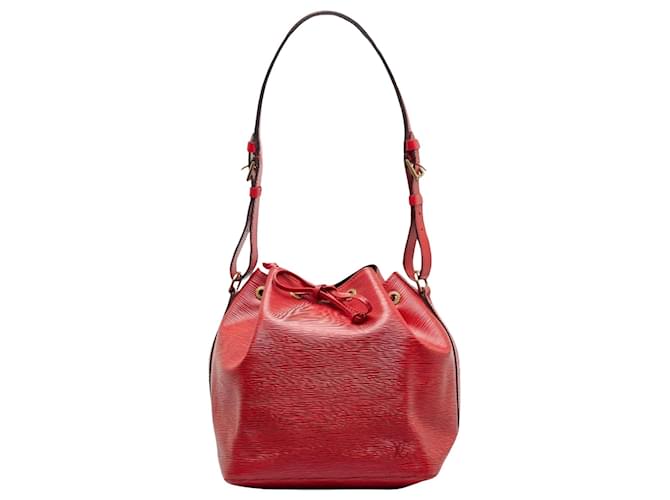 Louis Vuitton Petit Noé Red Leather  ref.1030136