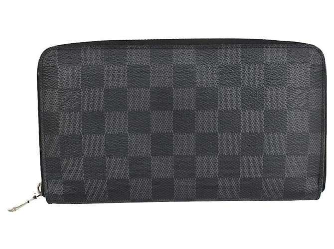 Louis Vuitton Zippy Organizer Black Cloth  ref.1030500