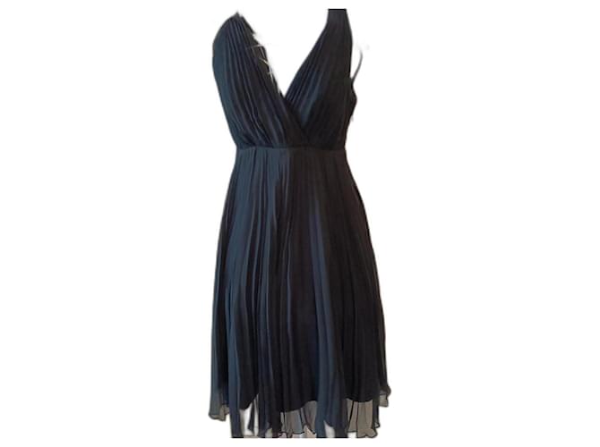 Les Petites silk dress Black  ref.1030503