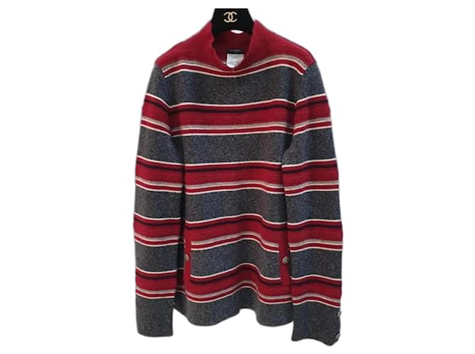 Chanel Paris Dallas Pullover Sweater Multiple colors Cashmere  ref.1030508