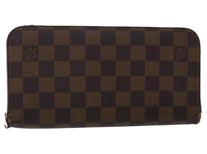 Pre-owned Louis Vuitton Insolite Leather Wallet In Multicolour