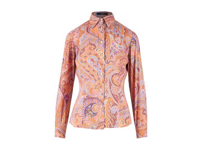 Camicia Etro con stampa Paisley Multicolore
